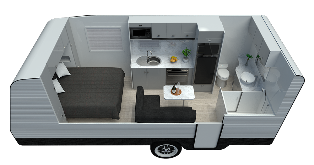 V1 VISCOUNT CARAVANS Caravans Range Bendigo Concept Caravans